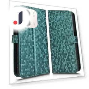 Wallet Case Dot Pattern Imprint PU Leather Phone Cover with Wrist Strap — Smartwatch Protectors, Smartwatch 2025