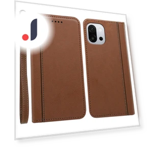 Wallet Case Magnetic Closing PU Leather Phone Cover with Wrist Strap — Basic Cases, Smartwatch 2025