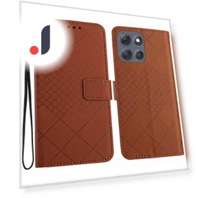 Wallet Imprint PU Leather Flip Folio Phone Cover — Flip Cases, Smartwatch 2025
