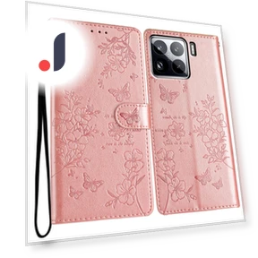 Wallet Phone Case Butterfly Floral Imprint Leather Flip Cover — Flip Cases, Smartwatch 2025