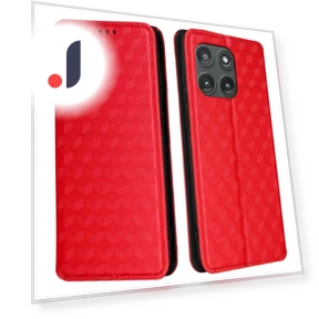Wallet Rhombus Imprinted Leather Phone Cover — Flip Cases, Smartwatch 2025