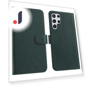 Wallet Stand Case with Litchi Texture — Phone Accessories, Smartwatch 2025