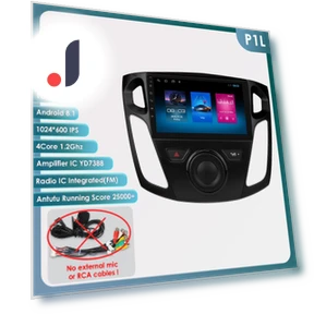 Android Auto Radio with Voice Control AI — Stereo Receivers, OSSURET