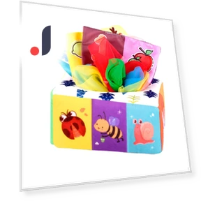 Baby Tissue Box Toy — Infant & Early Childhood Playthings, Topmartbuy