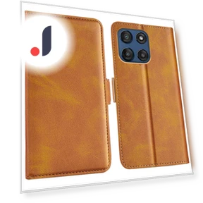 Calf Texture Leather Wallet Phone Cover — Flip Cases, Smartwatch 2025