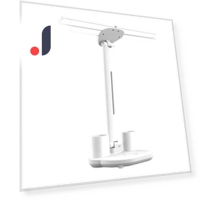 Desk Lamp with Pen Holder and 4 Adjustable Heads — Study & Desk Lighting, Shejmrtw
