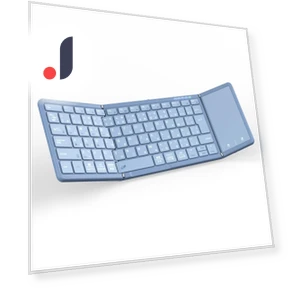 Foldable Wireless Keyboard with Touchpad — Keyboards, Zen-Japan Electronics