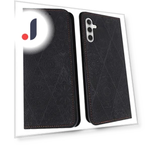 Imprinted Flower Wallet Stand Leather Phone Cover — Phone Accessories, Smartwatch 2025