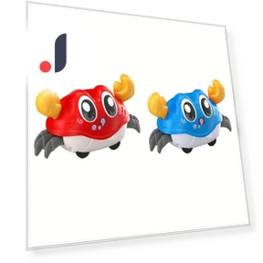 Interactive Sensory Toys for Babies with Crawling Crab — Infant & Early Childhood Playthings, Houspace