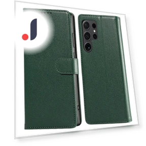 Leather Case Litchi Texture RFID Blocking Wallet Stand Phone Cover — Phone Accessories, Smartwatch 2025