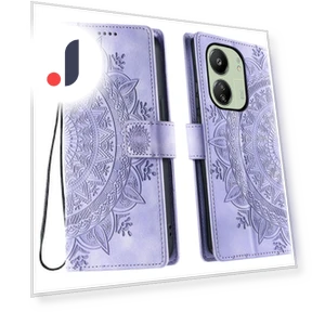 Leather Wallet Case with Embossed Totem — Flip Cases, Smartwatch 2025