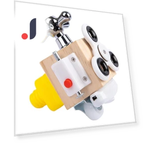 Multifaceted Developmental Sensory Board — Infant & Early Childhood Playthings, Shejmrtw