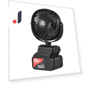 Portable Lithium Electric Fan — Portable Cooling Solutions, Koogeelife
