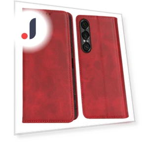 PU Leather Calf Textured Magnetic Closing Smart Phone Cover — Basic Cases, Choices Samsung Cases