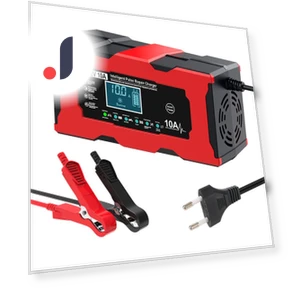 Pulse Repair Smart Battery Charger with Digital LCD Display — Battery Chargers, Home Furnishing Department Mall