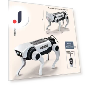 Radio-controlled Bionic Electric Robot Dog — Interactive Animal Companions, qijuestate