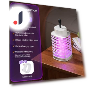 Rechargeable Mosquito Killer Lamp — Bug Zappers, Scatua