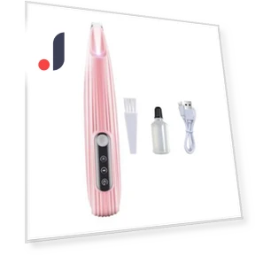 Rechargeable USB Pet Hair Trimmer with Smart Display — Claw Care, habia