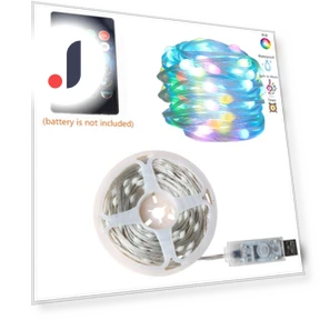 Smart Bluetooth RGB LED String Lights — String Lights, Kongdii