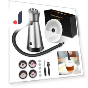 Smart Electric Smoking Machine for Cocktail Drinks — , Home Textile Home Decoration