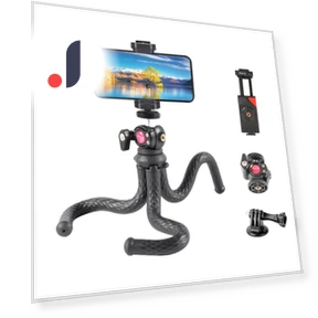 Smartphone Tripod Flexible Tripod with Smartphone Holder and GoPro Smartphone Stand Mini — Camera Supports, Ulanzi