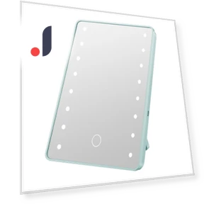 Touch Control Cosmetic Mirror — Handheld, Jingao