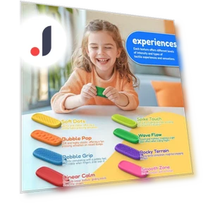 Touchstone Stress Relief Toy — Blocks, Outing etrey