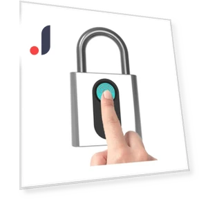 Waterproof Electronic Door Lock Cabinet Smart Padlock — Padlocks & Hasps, Yusgiang23212