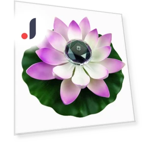 Waterproof Solar Lotus Lamp — Garden Illumination, Yeewangw