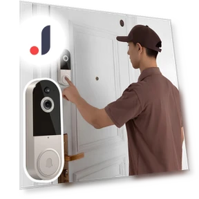 Wireless Video Doorbell with Outdoor Camera — Smart Home Security, Hong Rose