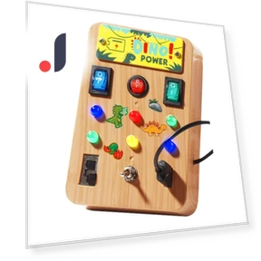 Wooden Busy Boards — Educational, Hong Decor