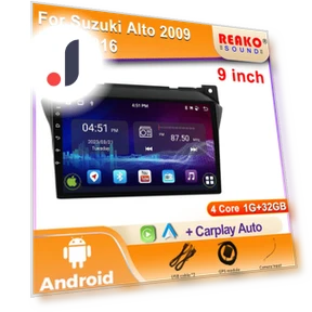 2din DVD Carplay Android Navigation Player — In-Dash, Reakosound