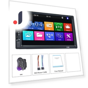 7-inch Car Multimedia Receiver — Stereo Receivers, ToyousoniC