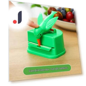 Automatic Cartoon Toothpick Holder in Bird Shape — Toothpick Holders, The Best Experience