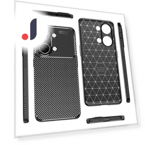 Carbon Fiber Texture Phone Cover — Mobile Devices & Accessories, Smartwatch 2025