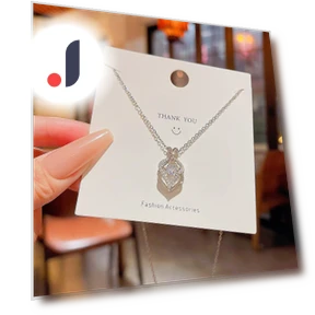 Designer Love Sense Smart Titanium Necklace — Smart Jewelry, YM01-FASHION