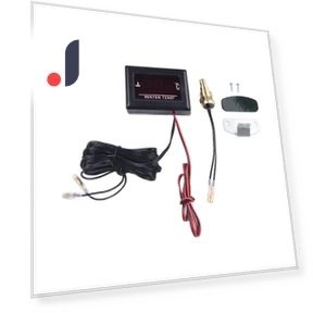 Digital LED Car Water Temperature Gauge with Sensor — Water & Oil Temperature, Autobots