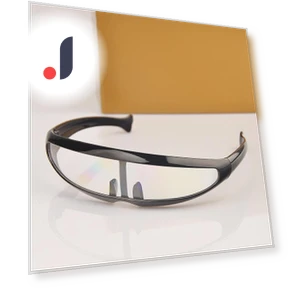 Fashion Robot Laser Sunglasses — Eyewear Collection, brooch