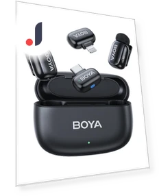 Mini Wireless Microphone — Microphones, Boya