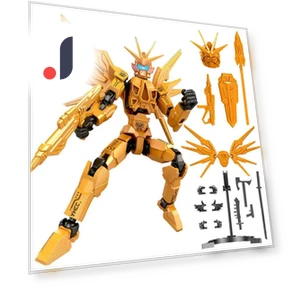 Multi-joint movable warrior transformer robot — Construction Kits, Come againye