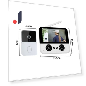 Multifunctional Video Doorbell — Kits, Tool parts