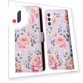 RFID Blocking Lacquered Floral Leather Phone Cover — Phone Accessories, Smartwatch 2025