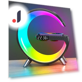 Smart Bluetooth Speaker with Wireless Charging — Portable Audio
