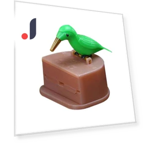 Smart Press Type in Bird Shape, Toothpick Holder, Box, Dispenser, Dining Table Gadget — Toothpick Holders, Factory Discount Outlet