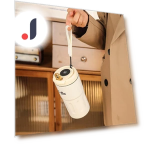 Smart Temperature Display Vacuum Cup — Beverage Warmers, TOP HOME