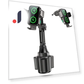 Smartphone Wireless Cup Holder — Dashboard Installation Kits, nicoJAPAN