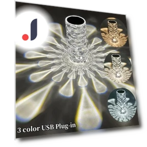 Waterdrop LED Crystal Projector Lamp — Overhead Lighting, Super Star Mall