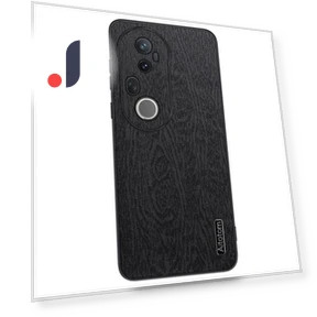 Wood Texture Case with PU Leather Cover — Cases, Smartwatch 2025