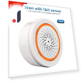 3-in-1 Sound Light Sensor with Built-in Siren — Smart Home Security, Neo