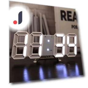 3D Digital Alarm Clock — Clocks